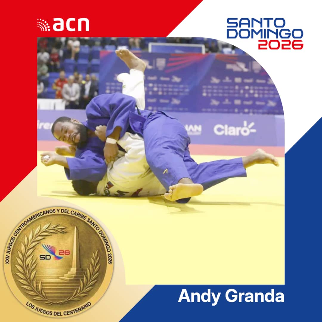 NRGlezACN_Cuba's tweet photo. 🇨🇺 CUBA en @SDQ2026 🏟️
🥋 Los matanceros Iván Silva y Andy Granda sumaron par de títulos al judo en los Juegos Centrocaribes.
🏆 La delegación cubana sigue sumando actuaciones de lujo.
#SiempreXCuba 
@ACN_Cuba https://t.co/7lqfAOjIbV
