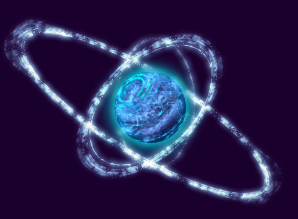 BardielKusora's tweet photo. primer planeta artifical que diseño, me quedo mamalon :3 https://t.co/QzKackQVri