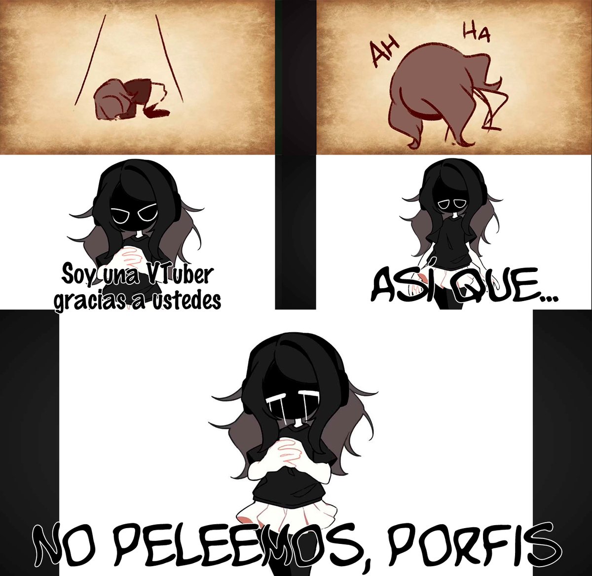 FSkull20's tweet photo. Cuando te peleas con tu esquizofrenia

No sé que me fumé al hacer esto XD

(Juro que no sé porque se me ocurrió hacer esto... pero cuando vino la idea no pude evitar hacerla)

#linmemes (?) https://t.co/a6f8PjU7LL