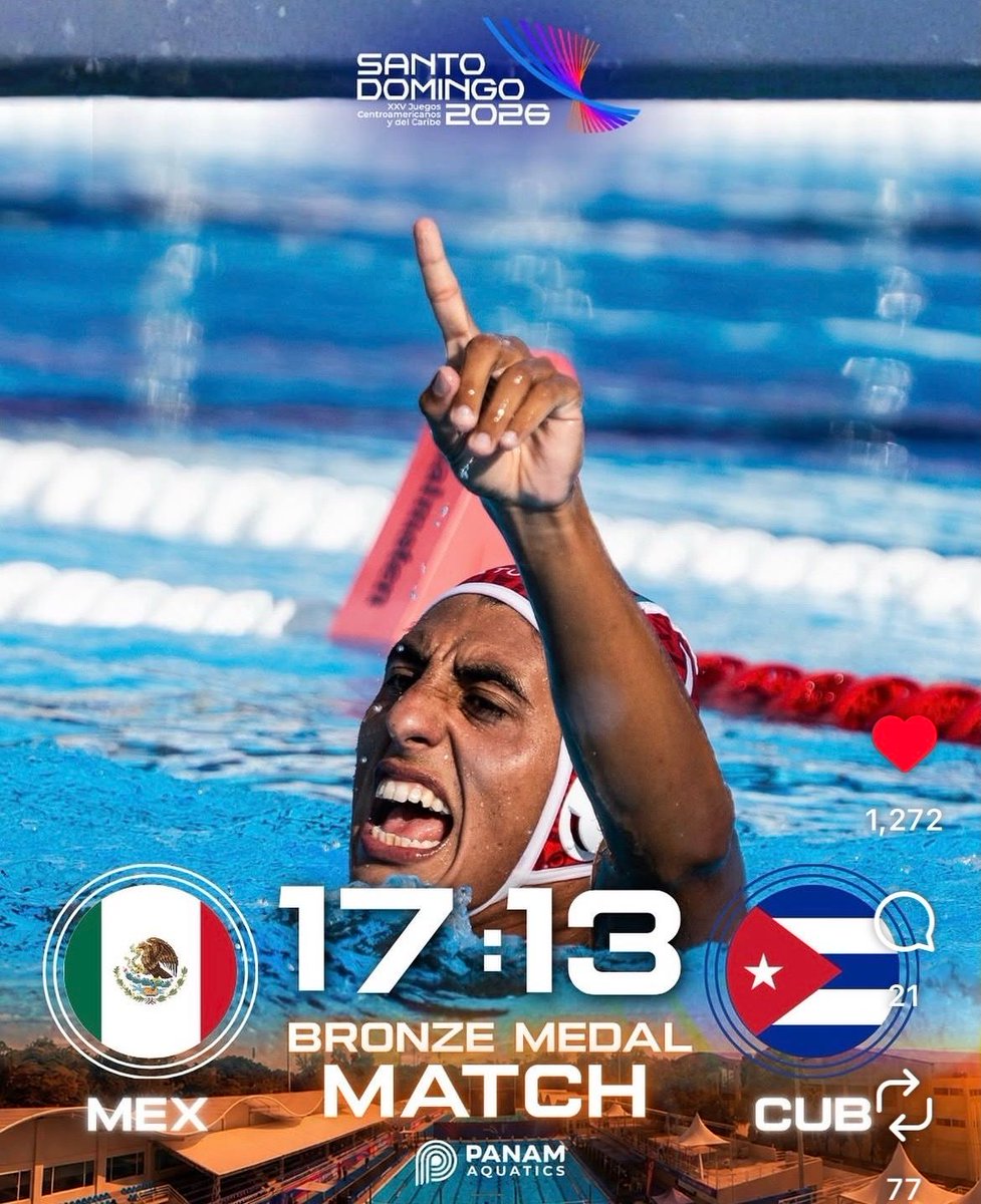 redlandsmwp's tweet photo. Congratulations to former Redlands Bulldog goalkeeper Roberto Barrera and Team Mexico 🇲🇽 on earning the bronze medal 🥉 at the Pan Am Games! 

Once a Bulldog, always a Bulldog! 🐾❤️🤍

#GoBulldogs #RedlandsWaterPolo #PanAmericanGames #BulldogPride #OnceABulldogAlwaysABulldog https://t.co/EEnhCiMhkE