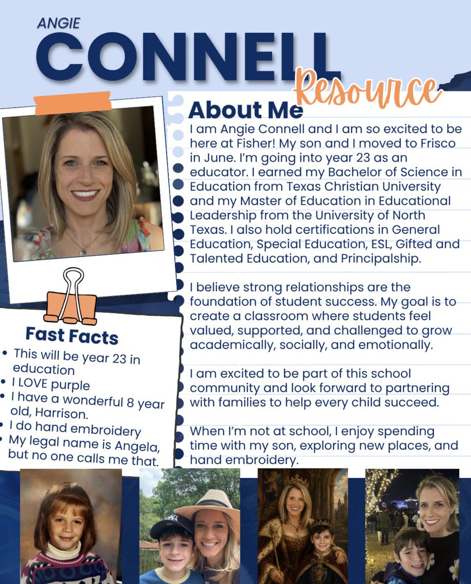 FisherElem's tweet photo. Let’s meet the Fisher staff round 4. https://t.co/ynBrXNkHt4