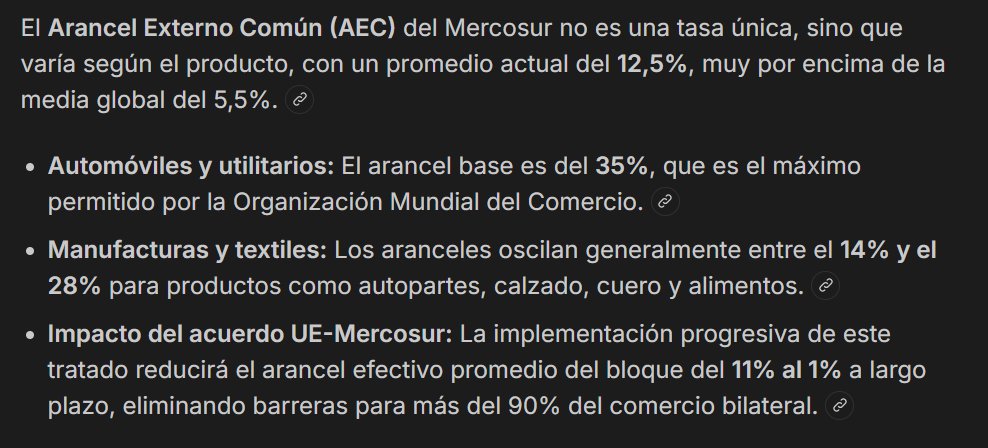 MCros0's tweet photo. @GordoLeyes Gracias a esa MIERDA DEL MERCOSUR pagamos entre 15 y 35% mas caro únicamente por estar ahi. https://t.co/suxq1fBJEv