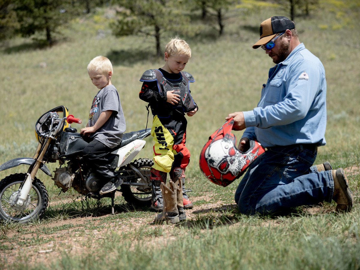 visitmontana's tweet photo. Getting on the trail and exploring Montana can be fun for the whole family! If you plan to take your child on an OHV adventure, always keep this in mind: 
✅ If your child is under 12, they must be accompanied by a licensed adult. 
✅ Always ride in a reasonable and prudent manner.
✅ Always wear a helmet and appropriate safety gear. 
✅ You’ll need an OHV permit to ride on public land or trails. Learn more at the link in our bio.

#MontanaMoment #OHV #FamilyAdventure