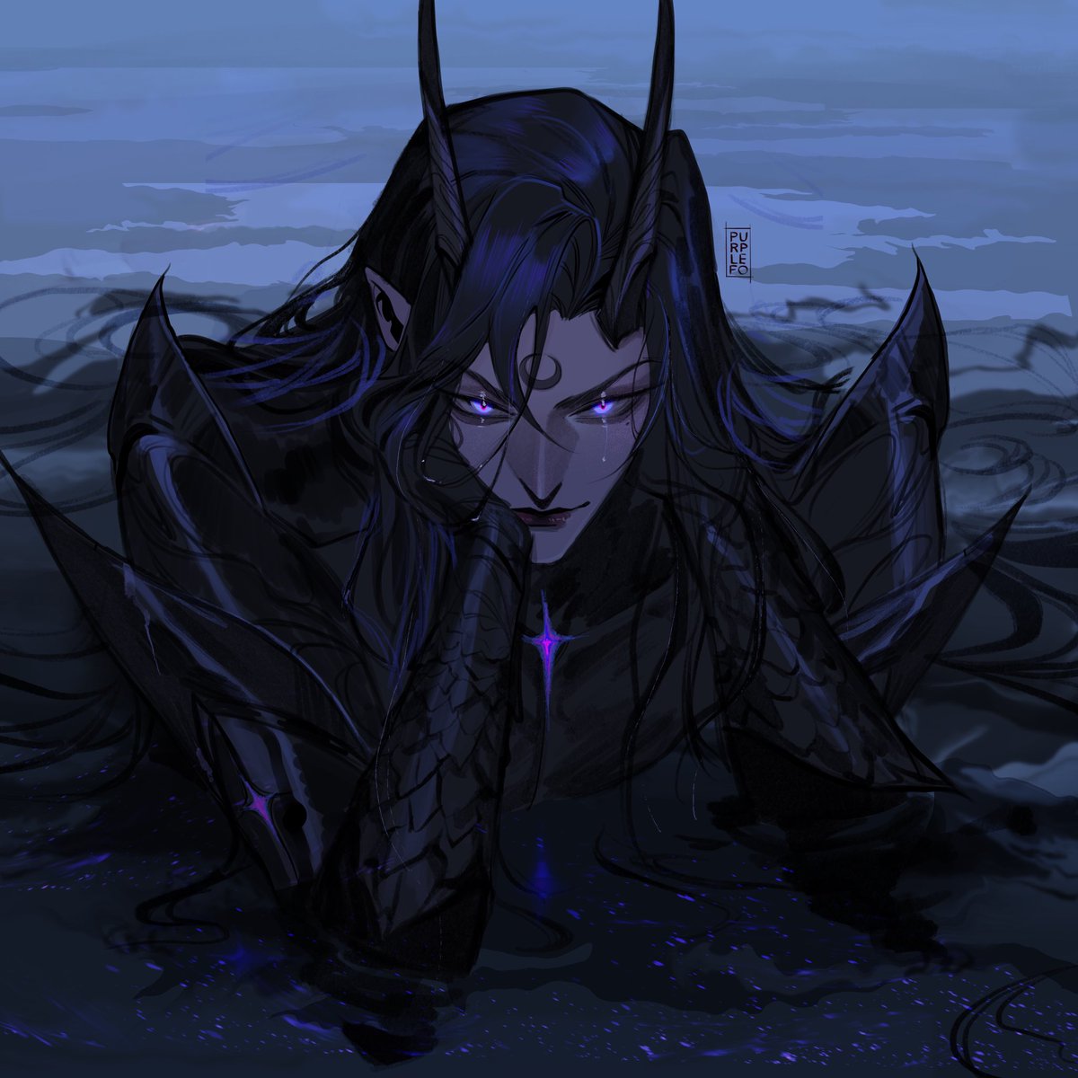 purplefoart's tweet photo. @ruskshrimpguy Hello! I have just started publishing in X, I hope you will be interested in my work!🖤🗡😭 https://t.co/2sgwt9PQaE