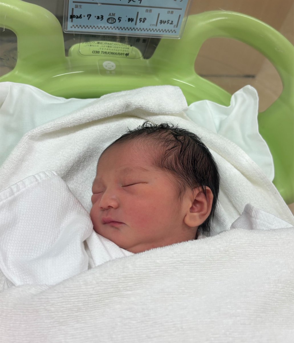 deerbeer_mt03's tweet photo. 7/23(木)3,400gの息子 爆誕👶🏻
大きくなったら北海道に親子でツーリング付き合ってくれないかな🏍🏍 https://t.co/JLiTFYgosS