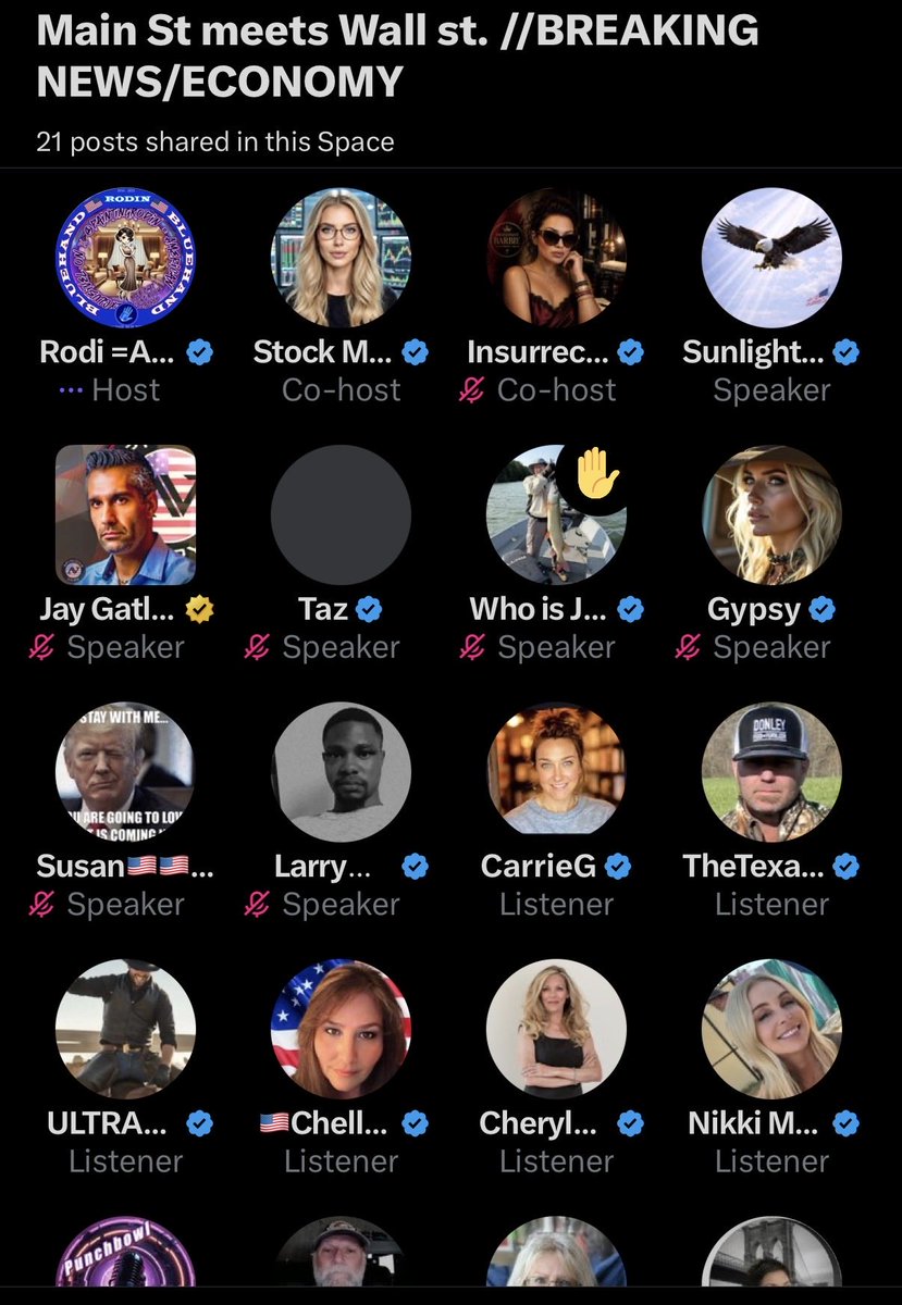 Call_me_CarrieG's tweet photo. The best of the best! Host and cohosts the beautiful ladies of X @PaintingRodin  
@stockmom @DefiyantlyFree https://t.co/RdI6e6ZcZq