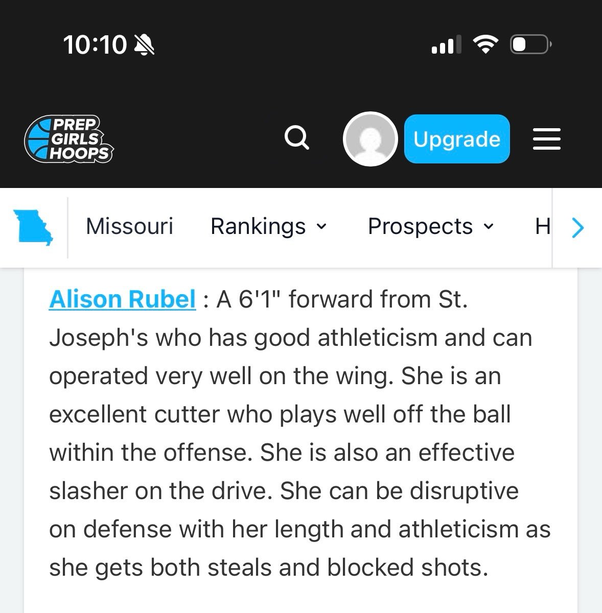 alisonrubel's tweet photo. Thank you so much for the write up prep girls hoops! https://t.co/SxqUpqtTtt