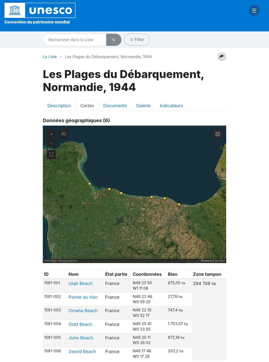 RickJ_Sanchez's tweet photo. 🇫🇷  La 48e session du Comité du patrimoine mondial de l'UNESCO a adopté à l'unanimité l'inscription des "Plages du Débarquement, Normandie, 1944" sur la Liste du patrimoine mondial de l'UNESCO.

📍Corée du Sud
🏟 Busan, BEXCO
📆26/07/2026

@AAzoulay
@UNESCO_fr
#PatrimoineVivant https://t.co/1CJXVKE1K3