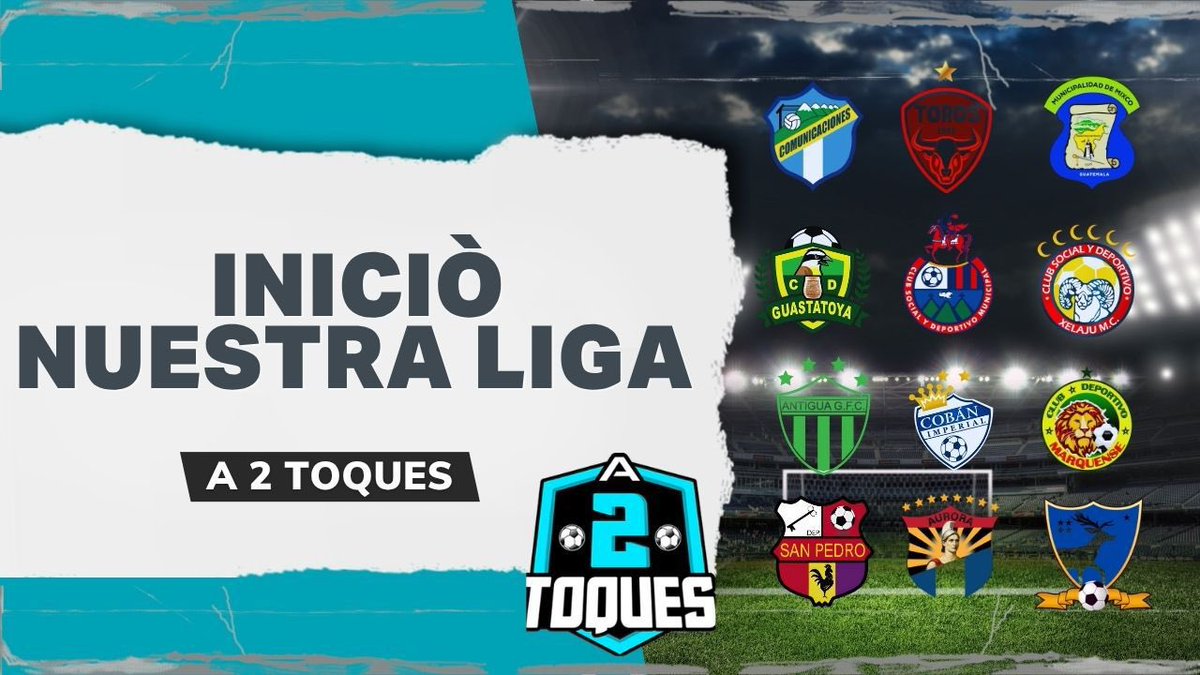 A2ToquesGT's tweet photo. Hoy a las 19h el análisis de la primera jornada del torneo Apertura 2026 de la @LigaBantrab
#A2Toques con @QuiqueGodoy y @MartinMachon por las plataformas de @PFNSEGT
#Glucosoral
@IMPELSAGT https://t.co/lvBs8OVvuu