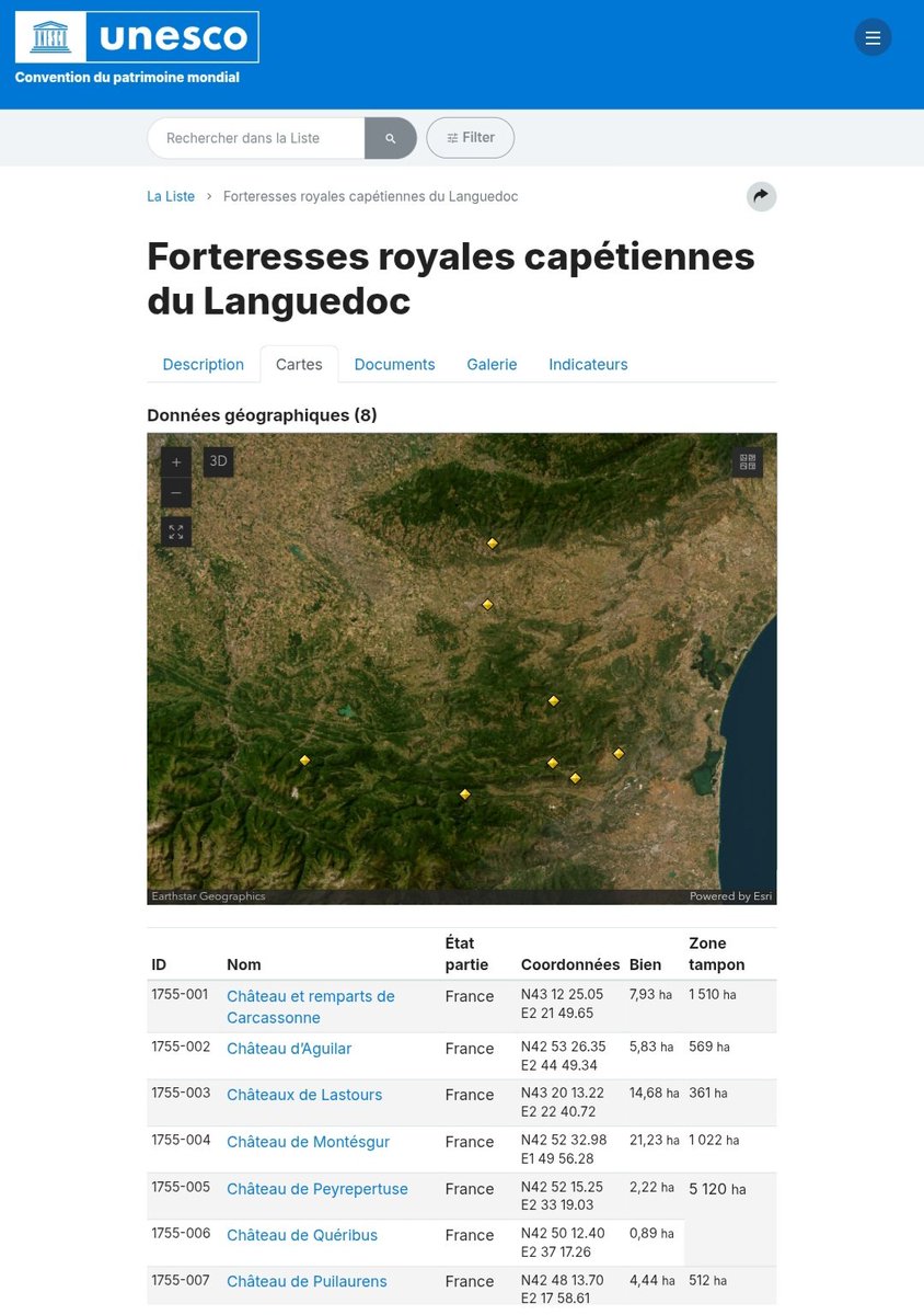 RickJ_Sanchez's tweet photo. 🇫🇷  La 48e session du Comité du patrimoine mondial de l'UNESCO inscrit les « Forteresses royales capétiennes du Languedoc », 
plus connues sous le nom de « châteaux cathares » sur la Liste du patrimoine mondial de l'UNESCO.

📍Corée du Sud
🏟 Busan, BEXCO
📆26/07/2026

@UNESCO_fr https://t.co/3wFqeZ8FBl