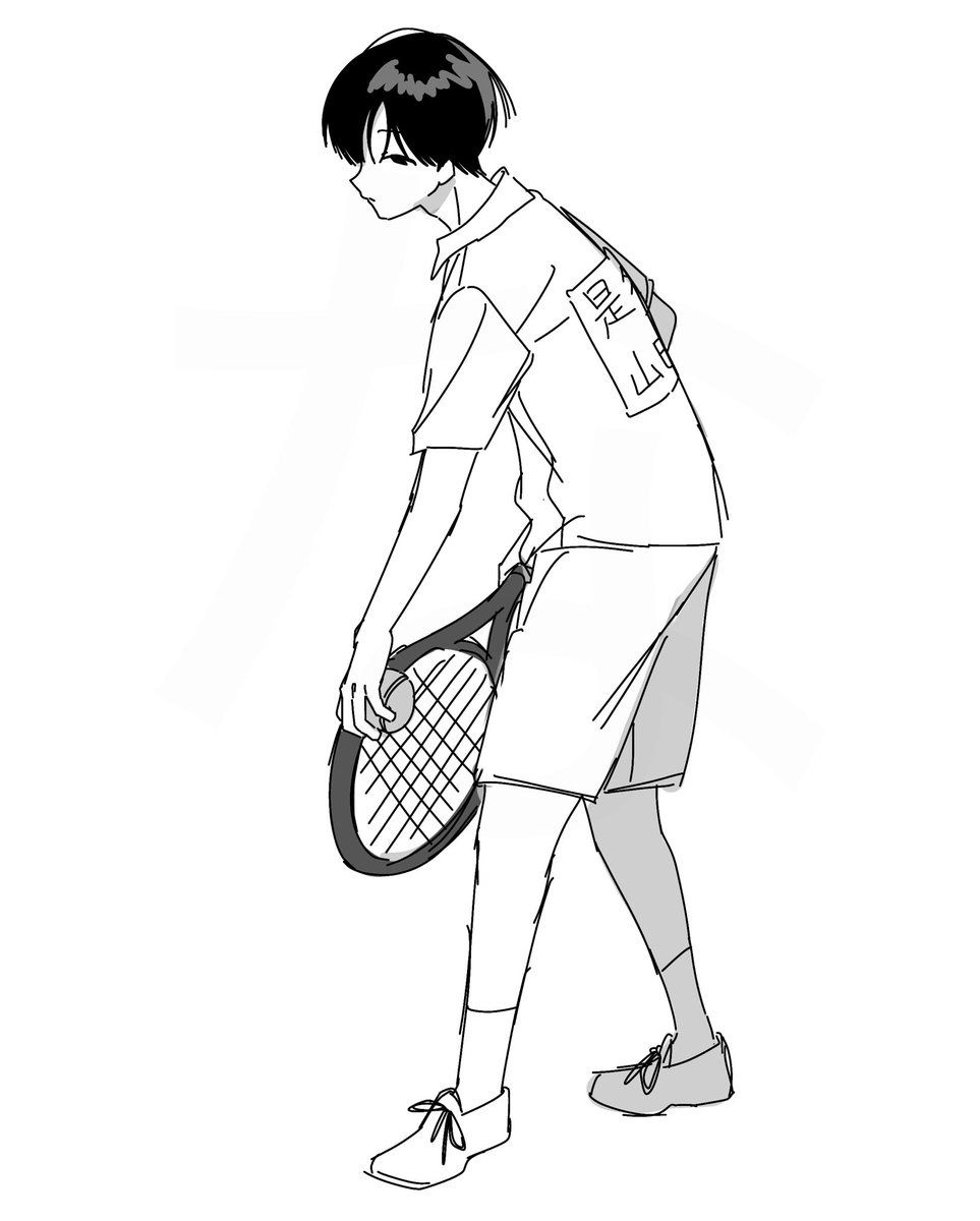 2244__5959's tweet photo. 部活してるハジメ見たいし、試合見に行かせてねタオル持って待ってるから
参考画像あります。

#ぎなさんに描いたよ https://t.co/SvpSWq9si5