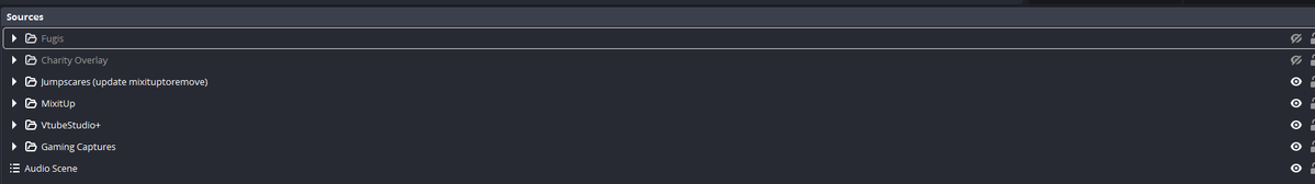 GhoomiDrop's tweet photo. guys. I'm actually learning how to sort my OBS. It's crazy that before last week i had over 200+ loose game captures (i removed them ofc, cuz i aint playing most of the games anymore). LOOK HOW BEAUTIFUL THIS IS ;)
Wait do you guys have suggestions to obs, that would be cool? https://t.co/952gymcUqf