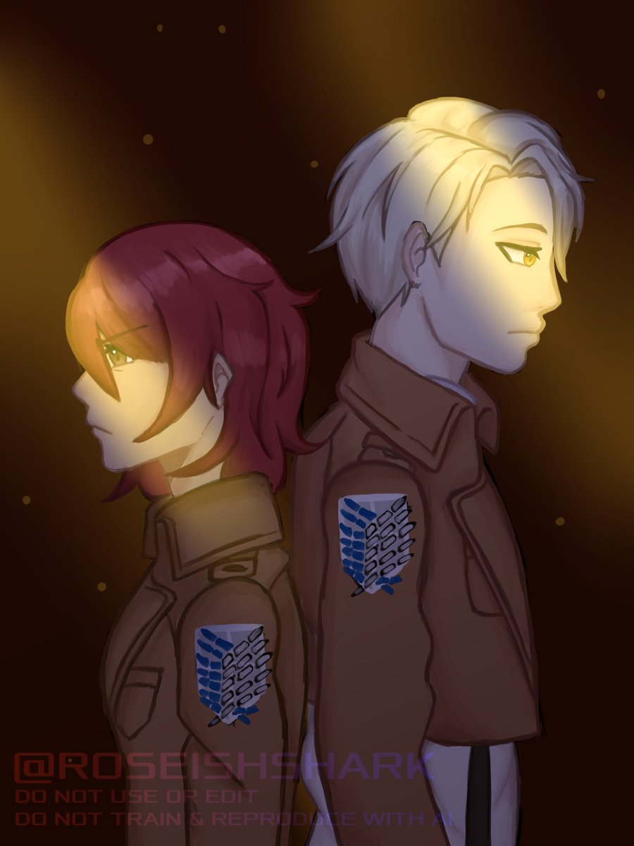 St4rlightRoses's tweet photo. Attack on Titan OC's !! This was so much fun to animate and draw!
#attackontitan #ocart https://t.co/UyNMIfSEwT