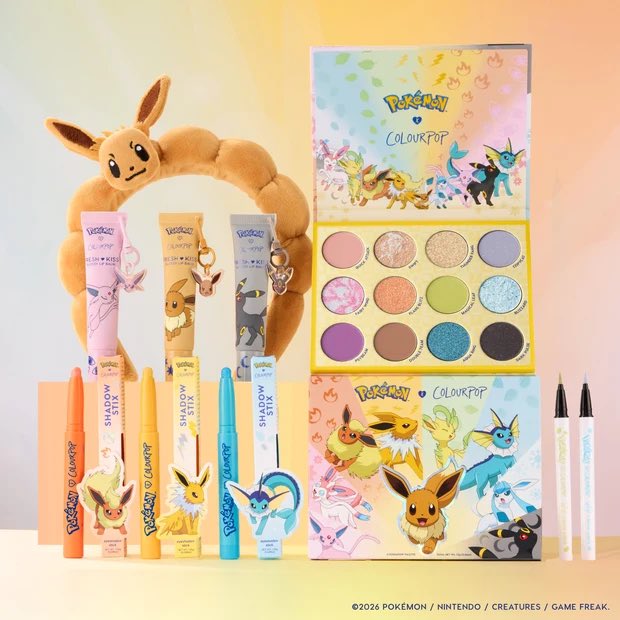 pikachu_pcn's tweet photo. Pokémon × ColourPop
EEVEELUTION

ポケモン ブイズとColourPopのコラボ

↓詳細はリプ欄で https://t.co/sdoNM1q4wy