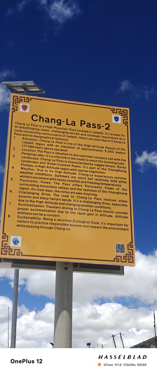 GanKanchi's tweet photo. One of the highest motorable pass... https://t.co/6darkktiNZ