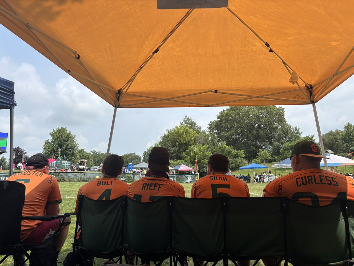 TheRealRieffer's tweet photo. What a 17 years it’s been #SeekingMigley An incredible weekend catching up with old friends and being a kid again playing wiffleball. Thanks to all my friends teammates and of course the 🐐 Koby Keck for making this the best weekend of every year. #WeFoundMigley 💚🧡🩷 https://t.co/krbwOgm7dA