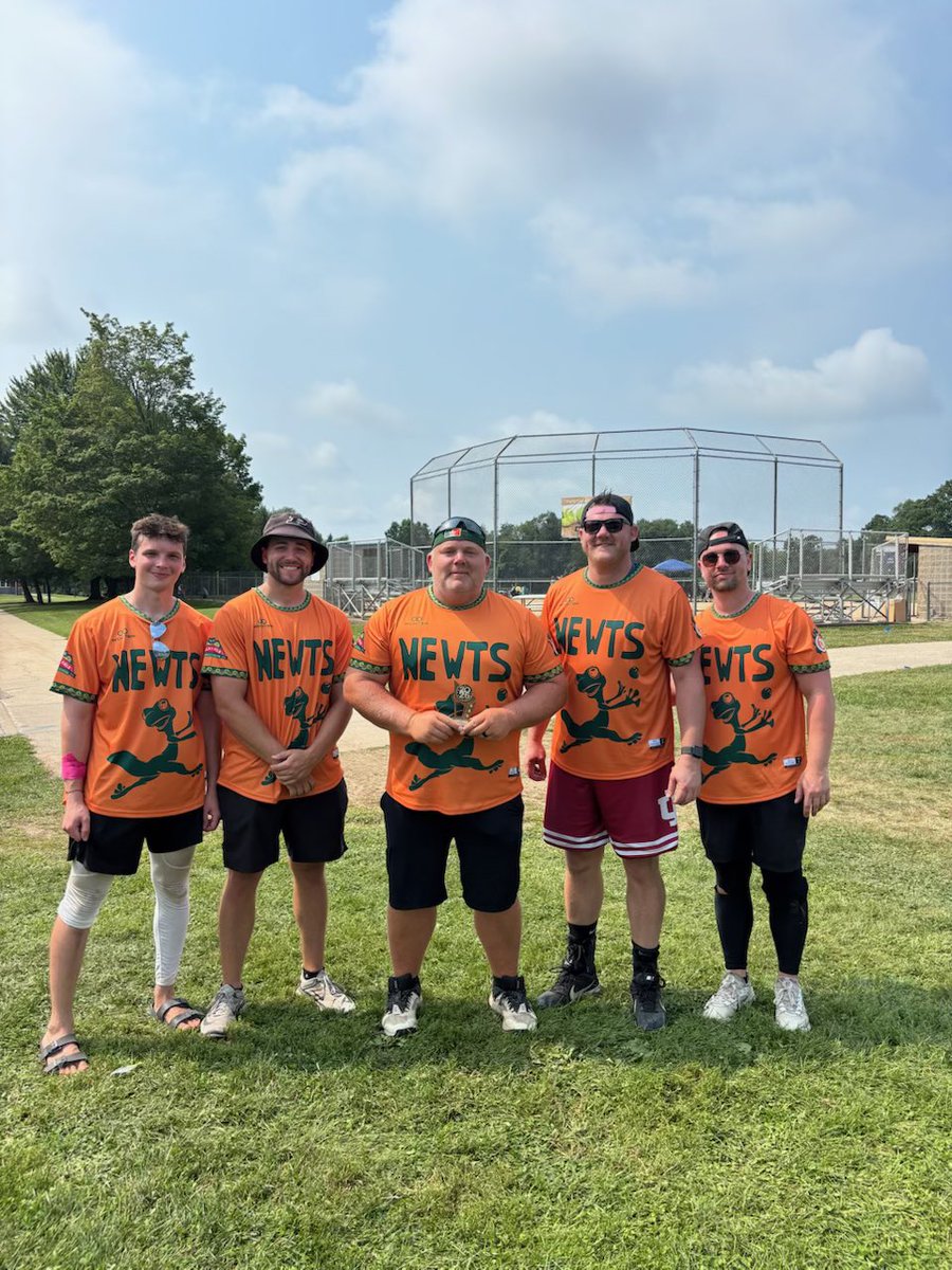 TheRealRieffer's tweet photo. What a 17 years it’s been #SeekingMigley An incredible weekend catching up with old friends and being a kid again playing wiffleball. Thanks to all my friends teammates and of course the 🐐 Koby Keck for making this the best weekend of every year. #WeFoundMigley 💚🧡🩷 https://t.co/krbwOgm7dA