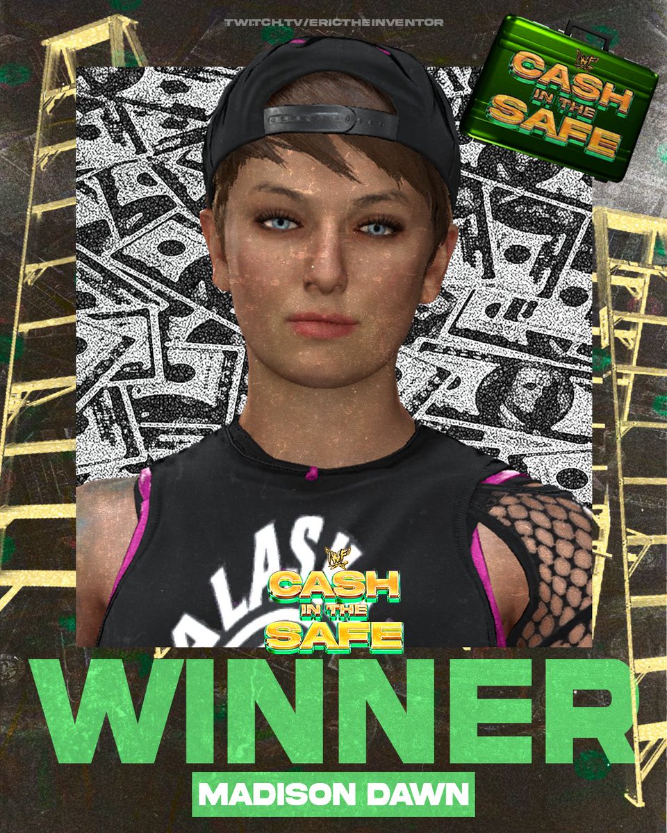 IWFUniverse's tweet photo. CONGRATULATIONS TO OUR 2026 IWF: CASH IN THE SAFE WINNERS! 🪜💵💼

@MadisonDawnIWF &amp; @THEEDUCATORiwf bring the #IWFCITS briefcases back to #IWFMELTDOWN — But that doesn’t mean they have to keep them there… Which champ will they choose &amp; WHEN will they choose them?! 👀

#IWFCITS https://t.co/RJyDBWYdKt