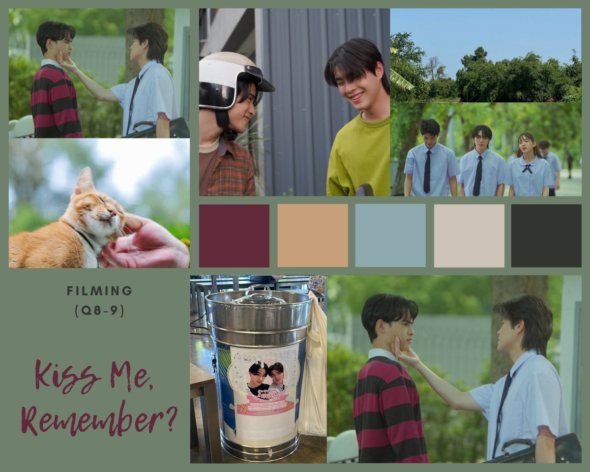 Kinn_Barcode's tweet photo. BTS of Q8-9 @KissMeRemember

🔹Night shoots ✨

🔹Between Q8-9 Barcode (CLO'VER) performed at the "Monster Music Festival" 🎶

🔹The cast &amp; crew of KMR received not a tub, not a bucket, but a whole barrel full of Ice Cream 🍦☀️

@BarcodeTin @Kinn_ts 
#KissMeRemember #BarcodeKin https://t.co/2lE6n1Ft3l