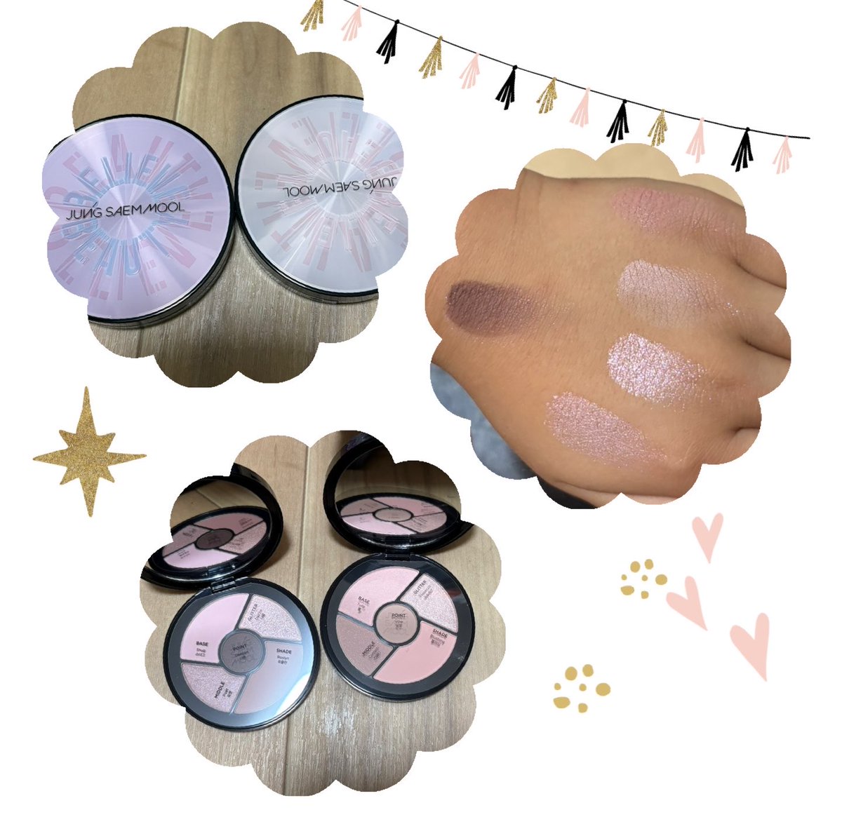 ko_to_se_su_'s tweet photo. ジョンセンムル( @jsmbeauty_jp )様のアーティストアイパレットコアがすごく良いです✨

瞳の色に合わせて選べるアイパレット💕
マット・シマー・グリッターの3つの質感と、色を組み合わせることでその日の気分に合わせたメイクが楽しめる🎶
しっとり柔らかく粉飛びしにくいのも最高です🙌

#PR https://t.co/a3hIvIVI0o