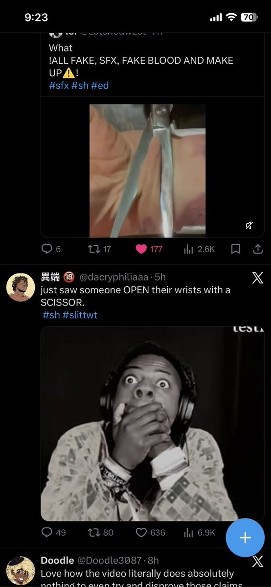 Gh0ulishGh0stly's tweet photo. I think that video got popular https://t.co/61QWGZmZzL