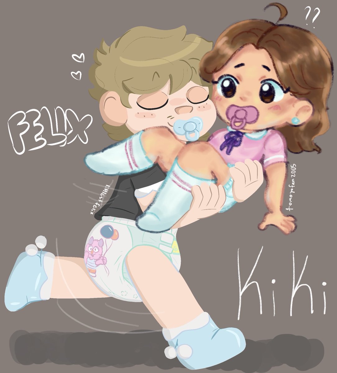 littlest_felix's tweet photo. art collab between me and @tomoyofan2005 🩷

#abdl #diaper #abdlart #diaperart https://t.co/38cTJ8YtyB