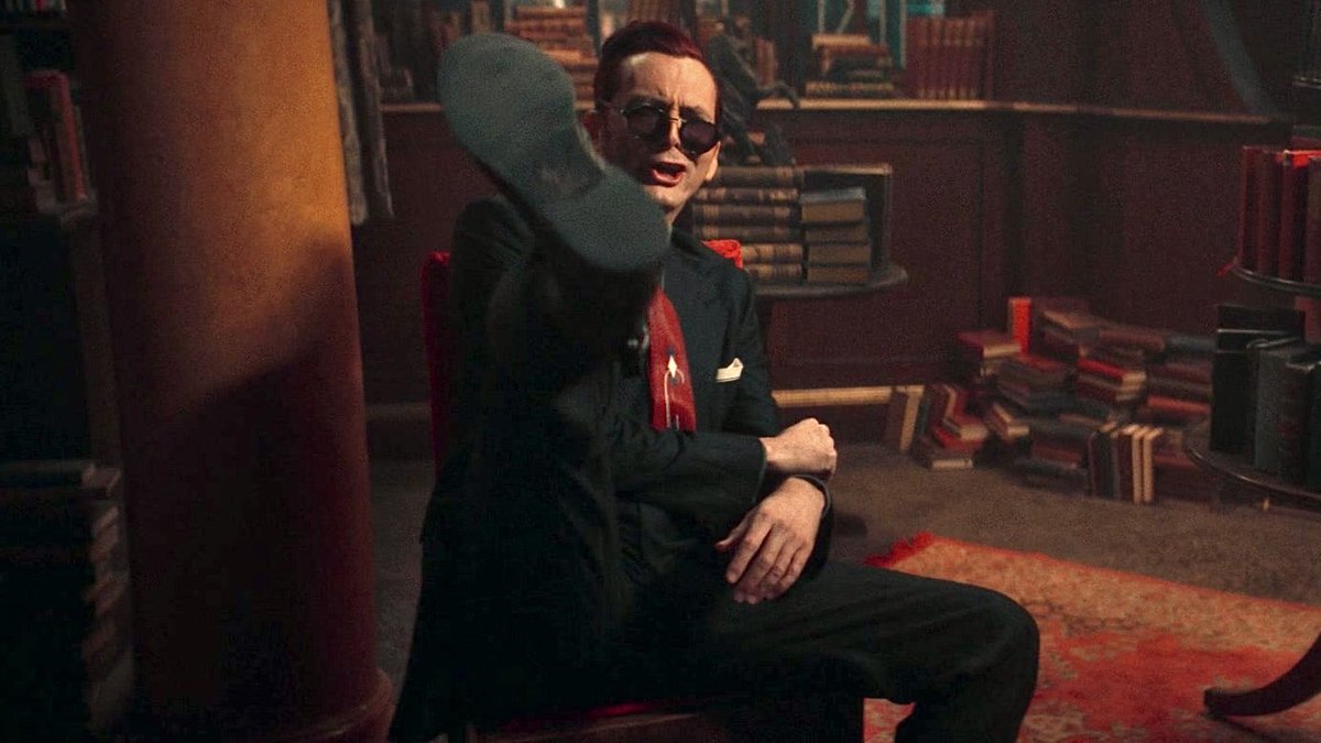 fabledfool's tweet photo. This is the person who Aziraphale chose to spend his eternity with btw. https://t.co/g42fHJopPC