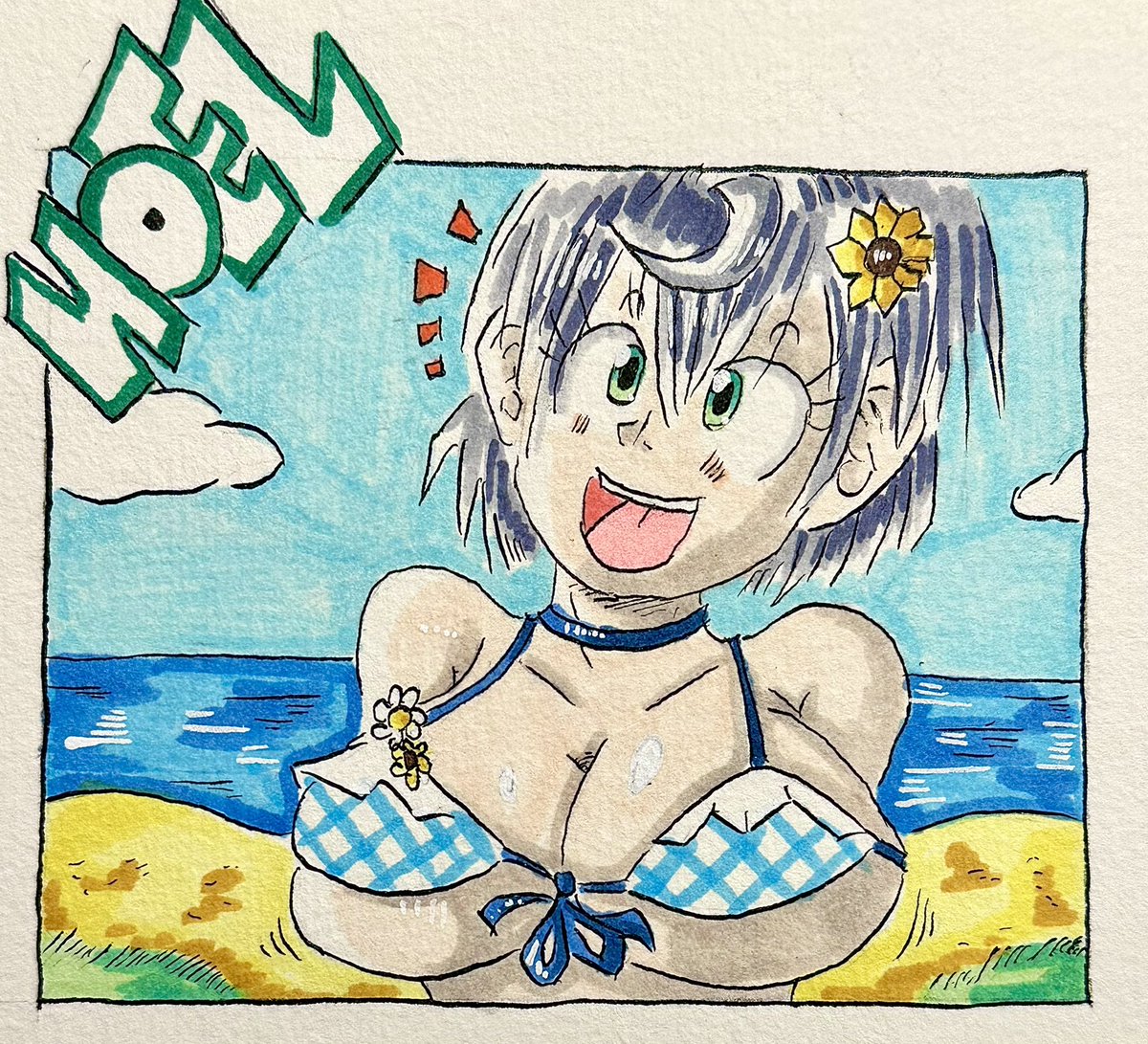TheShuredda's tweet photo. #ノエラート 
Nice day at the beach 🏖️ https://t.co/t3hGC82egj