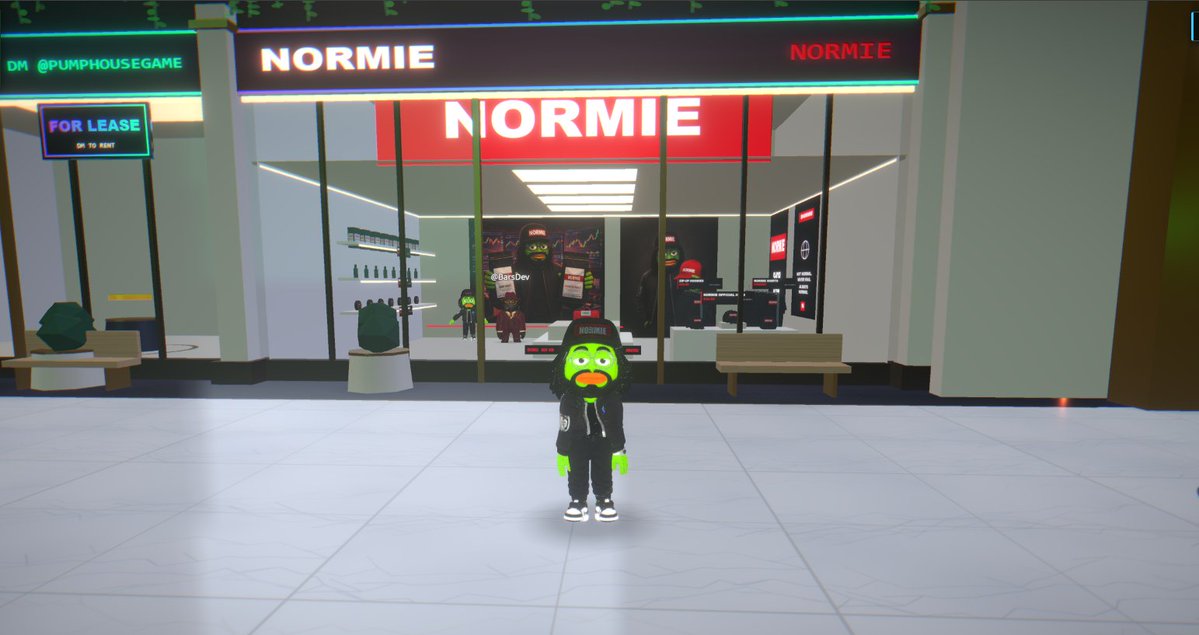 NormieCEO's tweet photo. Metaverse anyone? on @solana  You guys need to come look at what @PumpHouseGame Is building "Web4"

Come check out and buy some merch inside the VR solana:FrSFwE2BxWADEyUWFXDMAeomzuB4r83ZvzdG9sevpump store.

https://t.co/Dir0v84qun
@BANKSYDEGEN https://t.co/3zXhUzwOqc