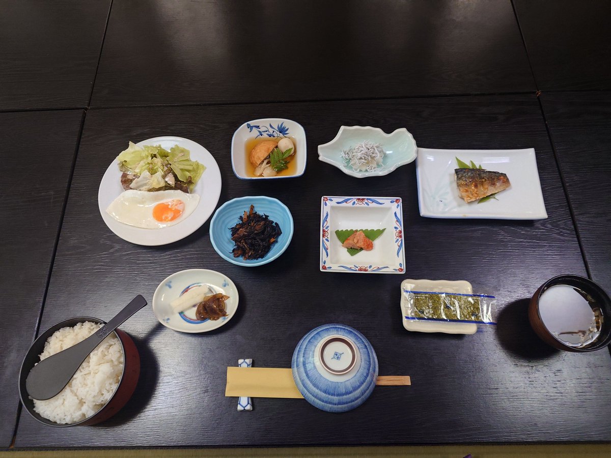 58_route's tweet photo. 朝食いただきます🙏 https://t.co/iPSWqMn3tL