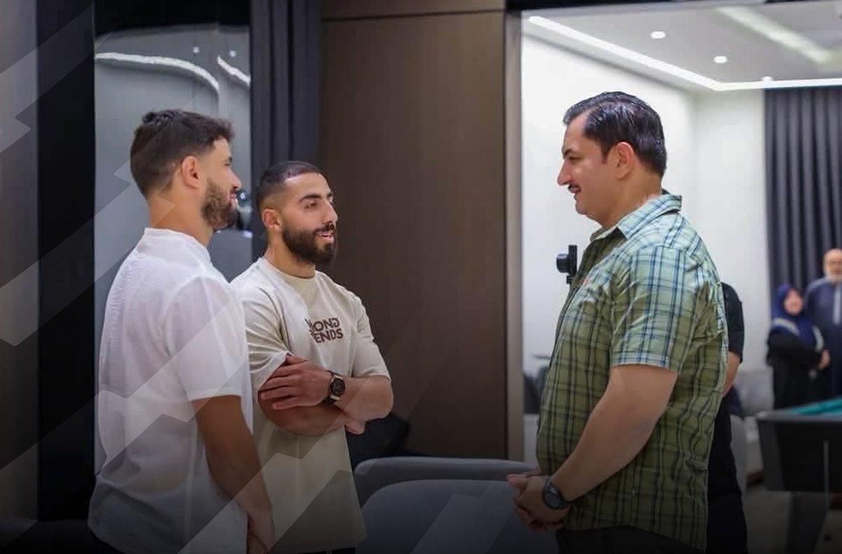 ElBigMue's tweet photo. #Libyan🇱🇾
After 15 years in detention, Libyan athletes Tariq Al-Amami and Abdulrahman Al-Barassi have finally returned home.
Their release was coordinated with the Italian 🇮🇹 authorities, and both have now safely arrived in Benghazi after completing all legal procedures.Their story dates back to 2011, when football in Libya came to a halt amid the country's conflict.
Like many young athletes chasing a better future, Al-Amami and Al-Barassi left Libya by boat hoping to reach Italy, pursue professional football in Europe, and escape the war and instability at home.
They were intercepted by the Italian Coast Guard and remained in detention for 15 years without any formal criminal charges, while successive Libyan governments failed to secure their release.
Their return was finally made possible following the intervention and coordination of Field Marshal Khalifa Haftar with the Italian authorities.
Welcome home. ❤️🇱🇾