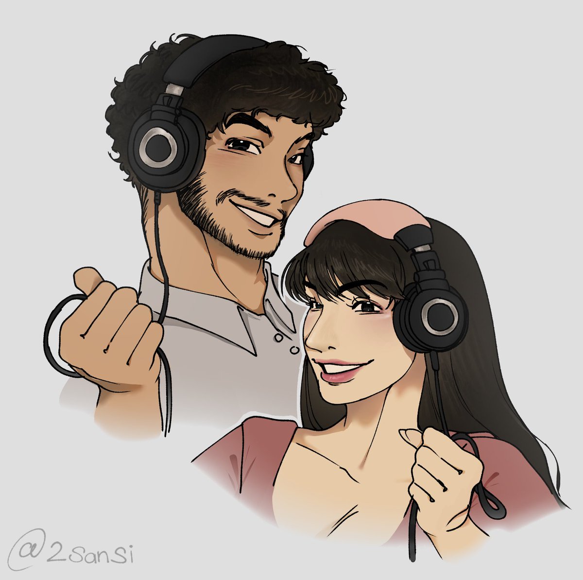 2Sansi's tweet photo. @yisenifrometa Quería hacerte un fanart a tí y a Humberto 🐱
#fanart #digitalartㅤㅤㅤㅤ https://t.co/TU3a3LURfz