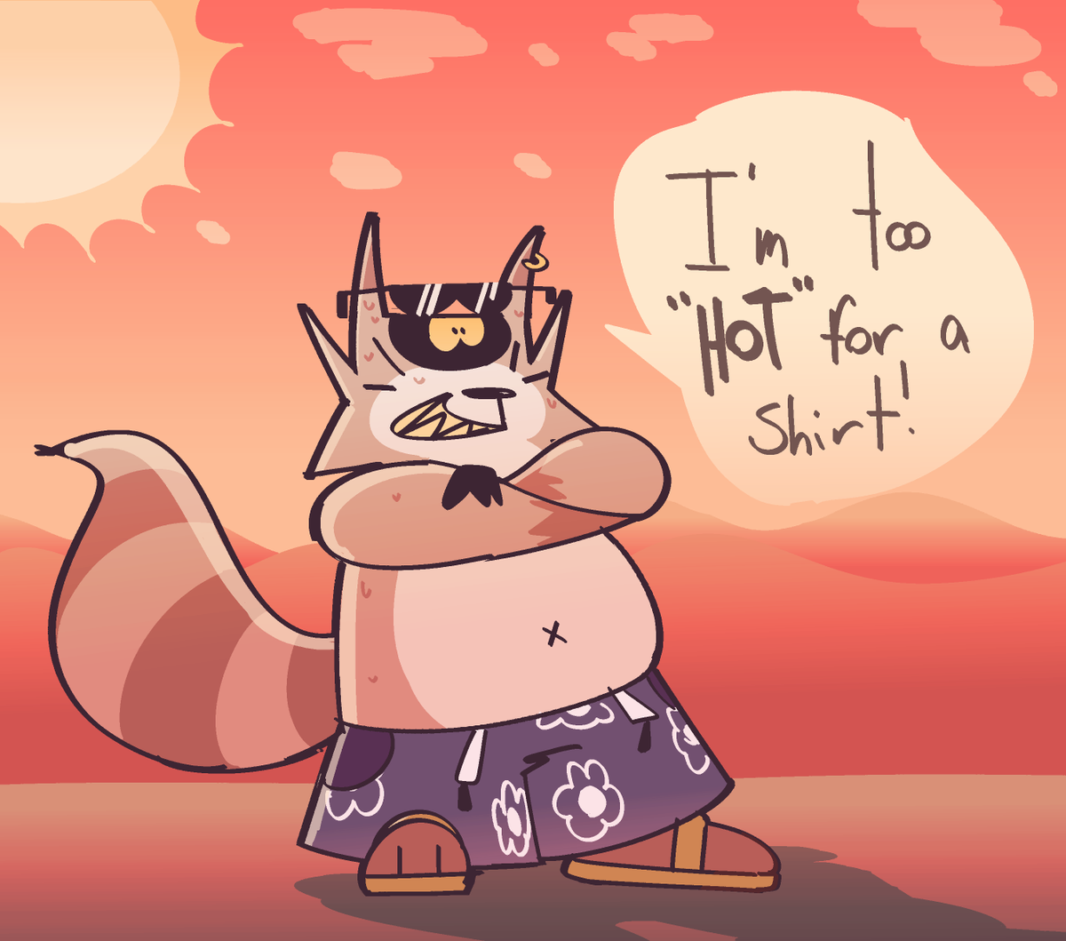 woodmangle's tweet photo. an eccentric personality #oc https://t.co/l5bcgNrIqP