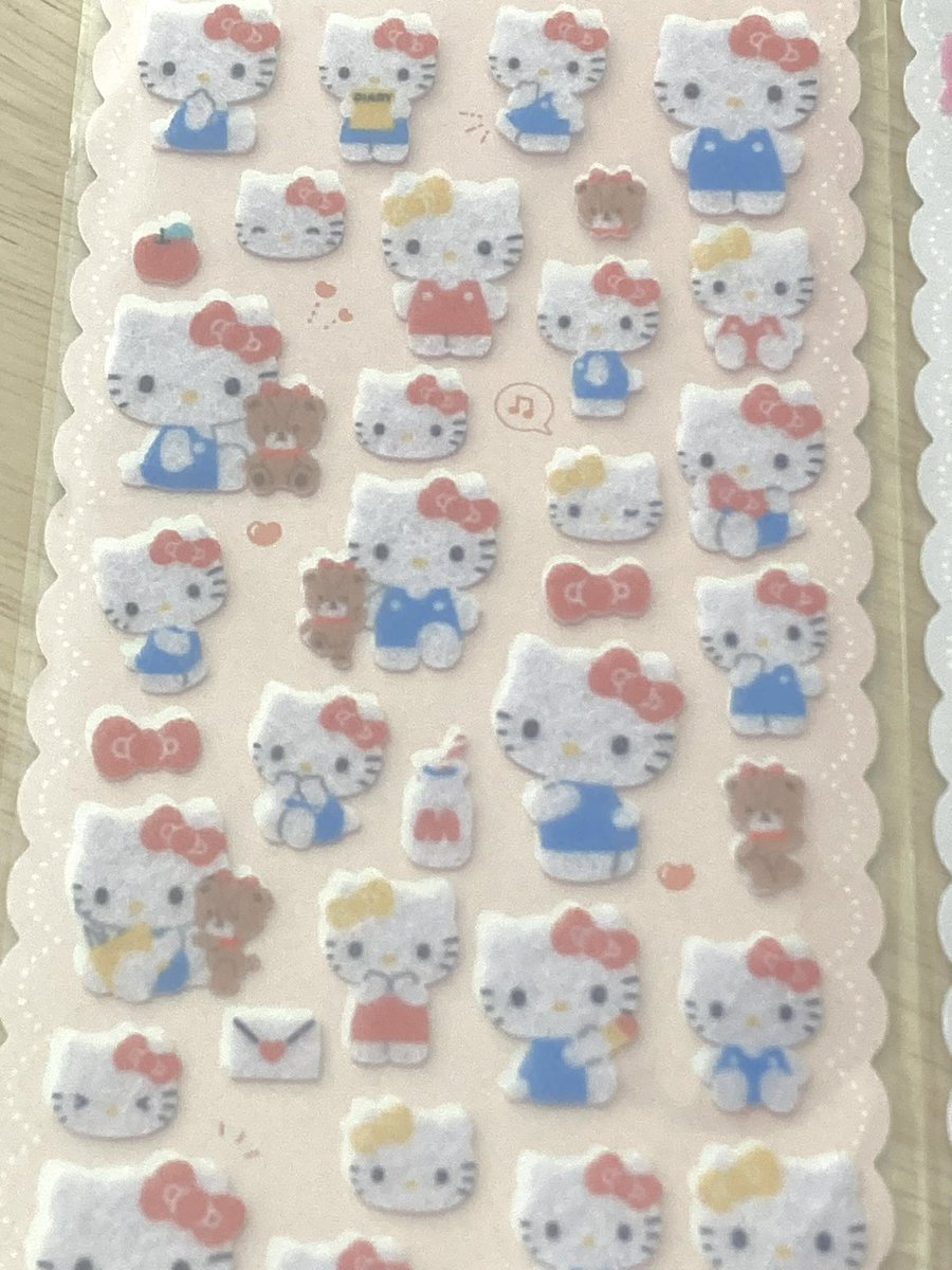 ____kittysuger's tweet photo. #シール購入品 🩵
ふわふわサンリオキャラクターズシール✧︎
キティとキキララ✧︎₍ᐢ.ˬ.ᐢ₎
フェルトシールに最近ハマってて、
ゲットしたかったやつ〜！嬉しい☺️♡ https://t.co/pB7RIxLH4g