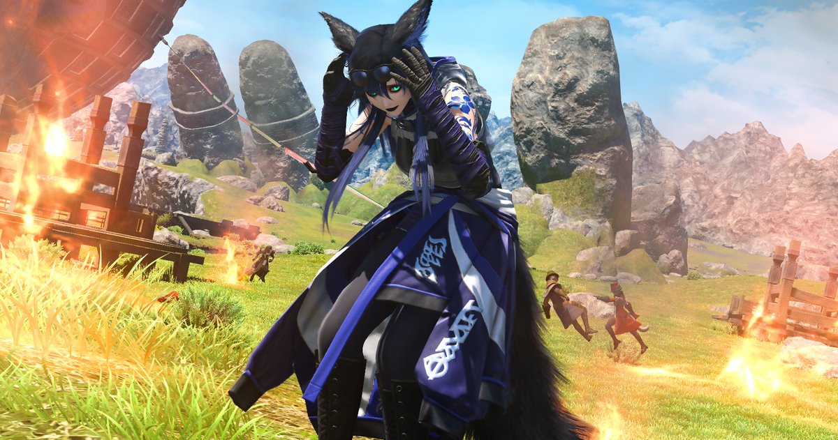 LilithK_FFXIV's tweet photo. The Terror.. At least I got the fit and can never look back 🙃 https://t.co/dzAPXX6k7A