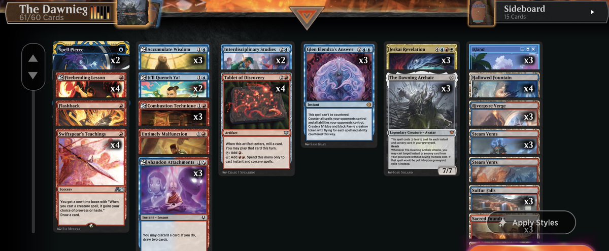 MtgE111's tweet photo. Alchemy Event 14-3
ばあば抜く選択肢もあるよね
 #MTGA_Alchemy https://t.co/tccVM9SMVV