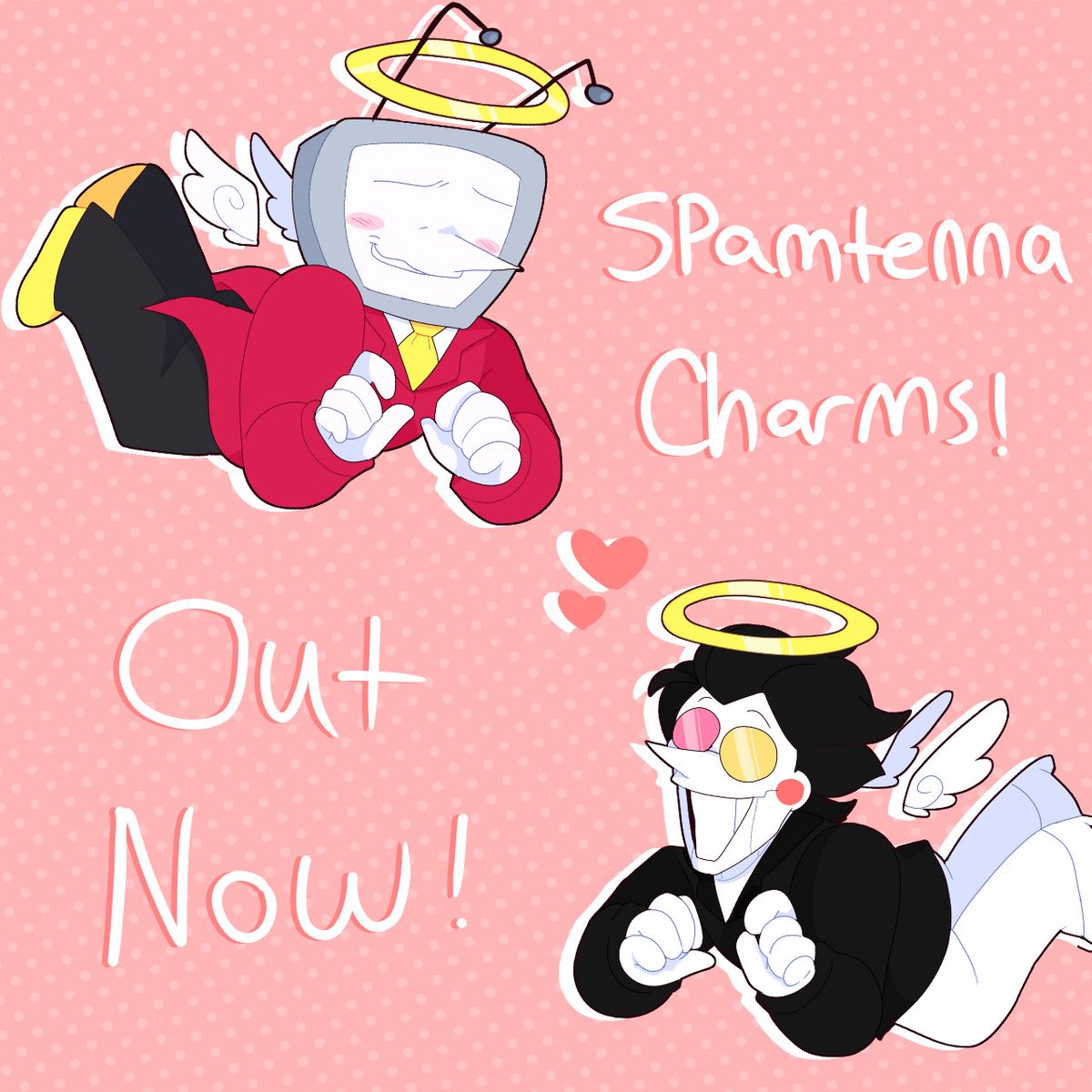 Neoqh0st's tweet photo. NEW PRODUCTS ON MY ACGGOODS STORE!

This time we have matching spamtenna charms!

Only limited to 20 so get them while you can!

#ACGgoods #Delatrune #Spamtenna https://t.co/5sPfAaUvnn