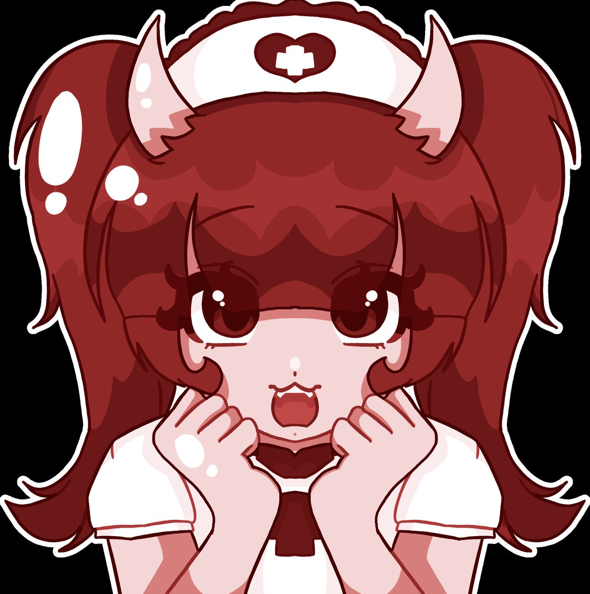 secretarykitty's tweet photo. I love my oc like wdym ur a yandere nurse demon like awwww ur definitely so innocent my baby pls don't kill me ilysm🥺🥺🥺🥺 #octwt https://t.co/GKQLUd70c8