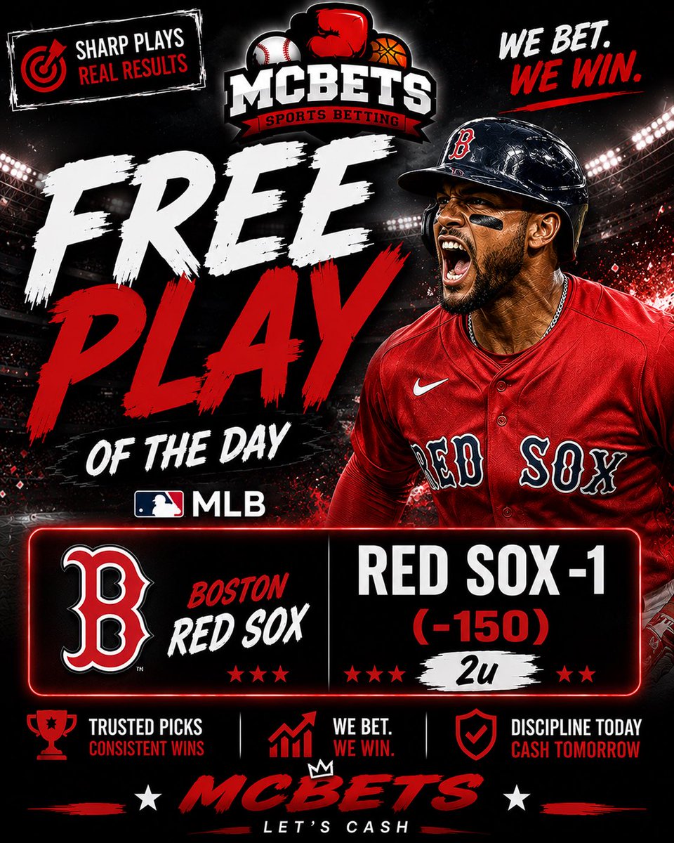 McBetss's tweet photo. FREE #MLB LOCK⚾️

LIKE if you are TAILING the 🔒 

11-3 our last 14 FREE plays (79%)🔥 https://t.co/6PgRdjvqS3