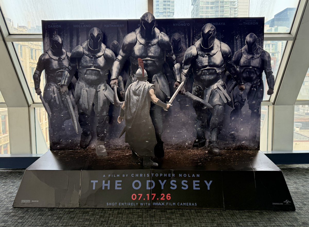 Dapper_Tux's tweet photo. Finally embarking on “The Odyssey” in @IMAX 🍿

#TheOdyssey https://t.co/vne4B2vXF9