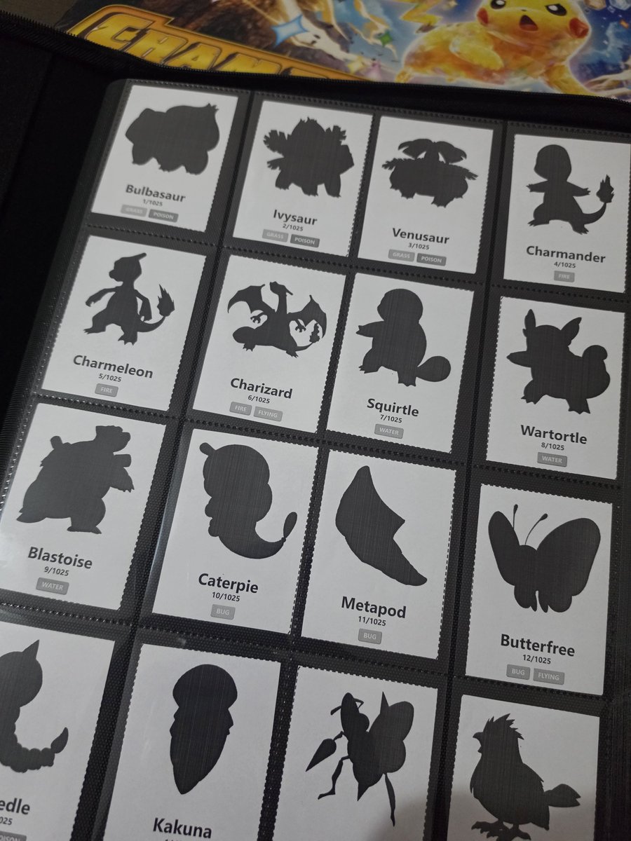 ajzneri's tweet photo. Resolvi começar uma Pokédex, não sei ainda se vou conseguir finalizar o projeto rsrs. Acredito que vou começar com a versão pobre 🥲

E vocês? Tem uma coleção Pokédex? Como estão fazendo? Me conta ae! https://t.co/jOMB56vxc2