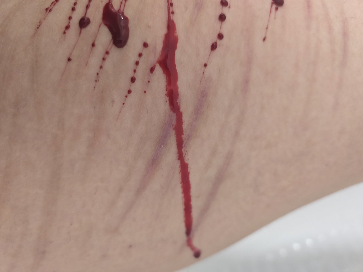 plannedscar's tweet photo. (SFX MAKEUP! Special effects makeup for a horror movie! All fake dont try at home!!) #sfx https://t.co/hl8yRn272c