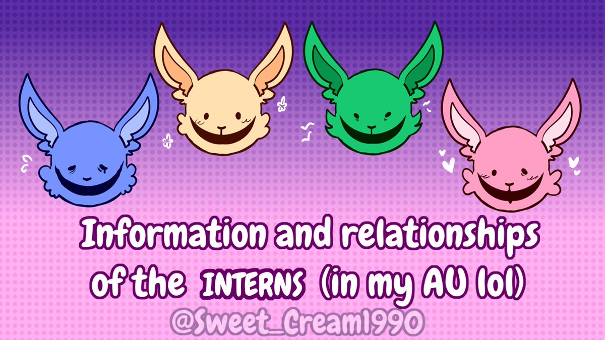 AbyCerezas's tweet photo. 🏥 Interns 🐾 (1/4)

I'm back, everyone!
I'm a liar, I told myself I was going to draw during these holidays and I spent them sleeping and playing Deltarune 😭 

#animalhospitalroblox #animalhospital https://t.co/WbqR7KJ0Ep