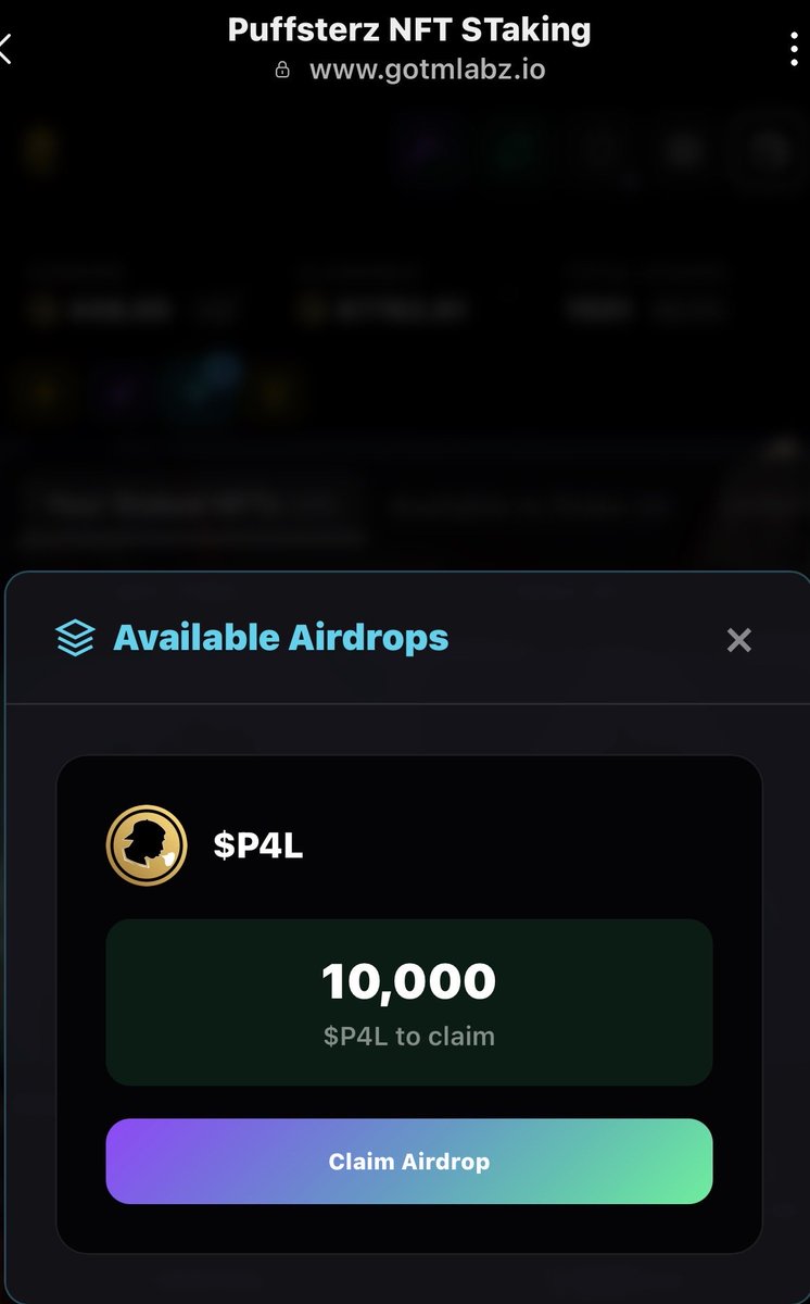 RMofo53's tweet photo. Another great Monday in the bag! Another ROI from my Puffsterz family! Let’s go!! Collecting my P4L stacking it for the art upgrade! https://t.co/clUk5xeLBA
