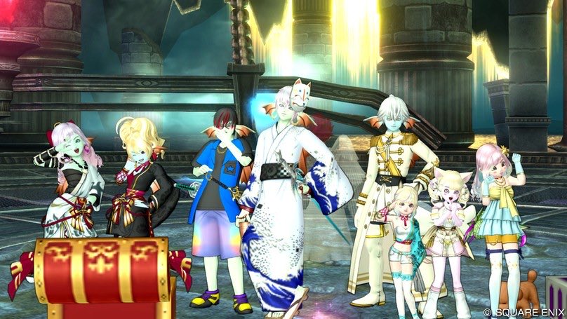 junris_DQX's tweet photo. 昨日のドラクエ10✨

毎回言ってるお写真撮ろーWが最近
言いにくいとよね笑

優しい人って、人が良すぎて
色々考えすぎて行動出来ない時って
あるよね✨ https://t.co/e9ezOI5Qi1