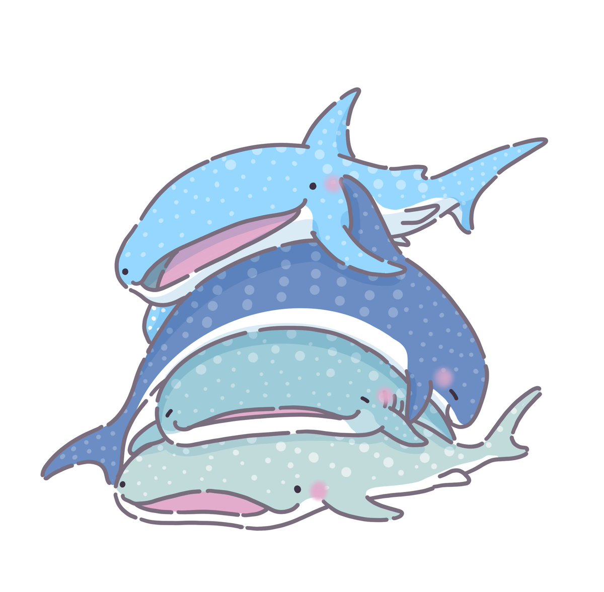 Eico_painter's tweet photo. 星空のサメ https://t.co/cduA1IX6ht