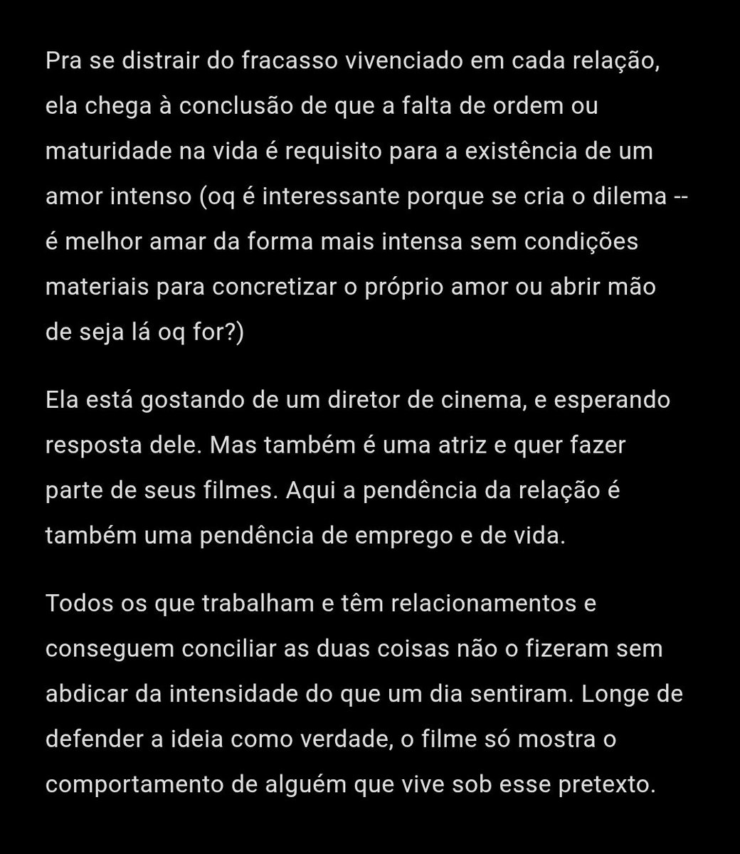 igorsyyy's tweet photo. ainda do filme, apesar de ter pausado antes dos últimos quarenta minutos pra dormir e sonhar com um final muito diferente. mas acho que escrevi sobre o certo. 

nao, sou assim todos os diaskkkkkkkkkkkkk https://t.co/s8xd1Jo1p0