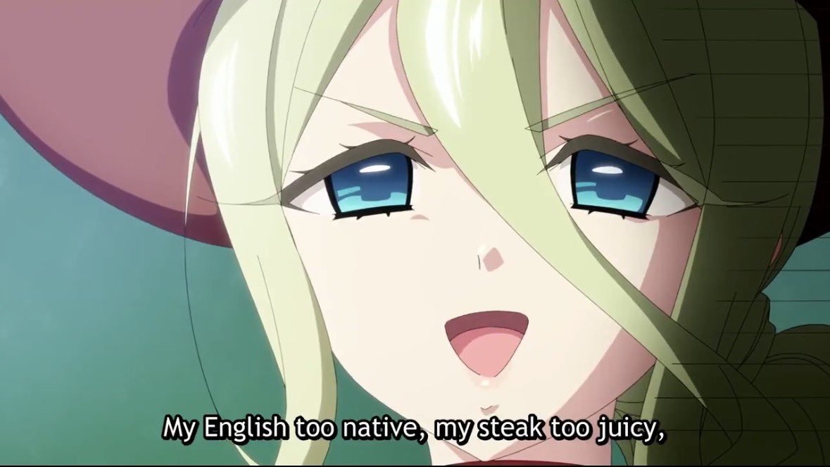 Scratch_Point_Z's tweet photo. When localizers aren't treating Japanese scripts as a platform to insert their politics, they're vandalizing it with goofy Western memes that don't match the original audio. Subtitles aren't supposed to be a blatant rewrite of the Japanese script, they're meant to faithfully present it in English.
