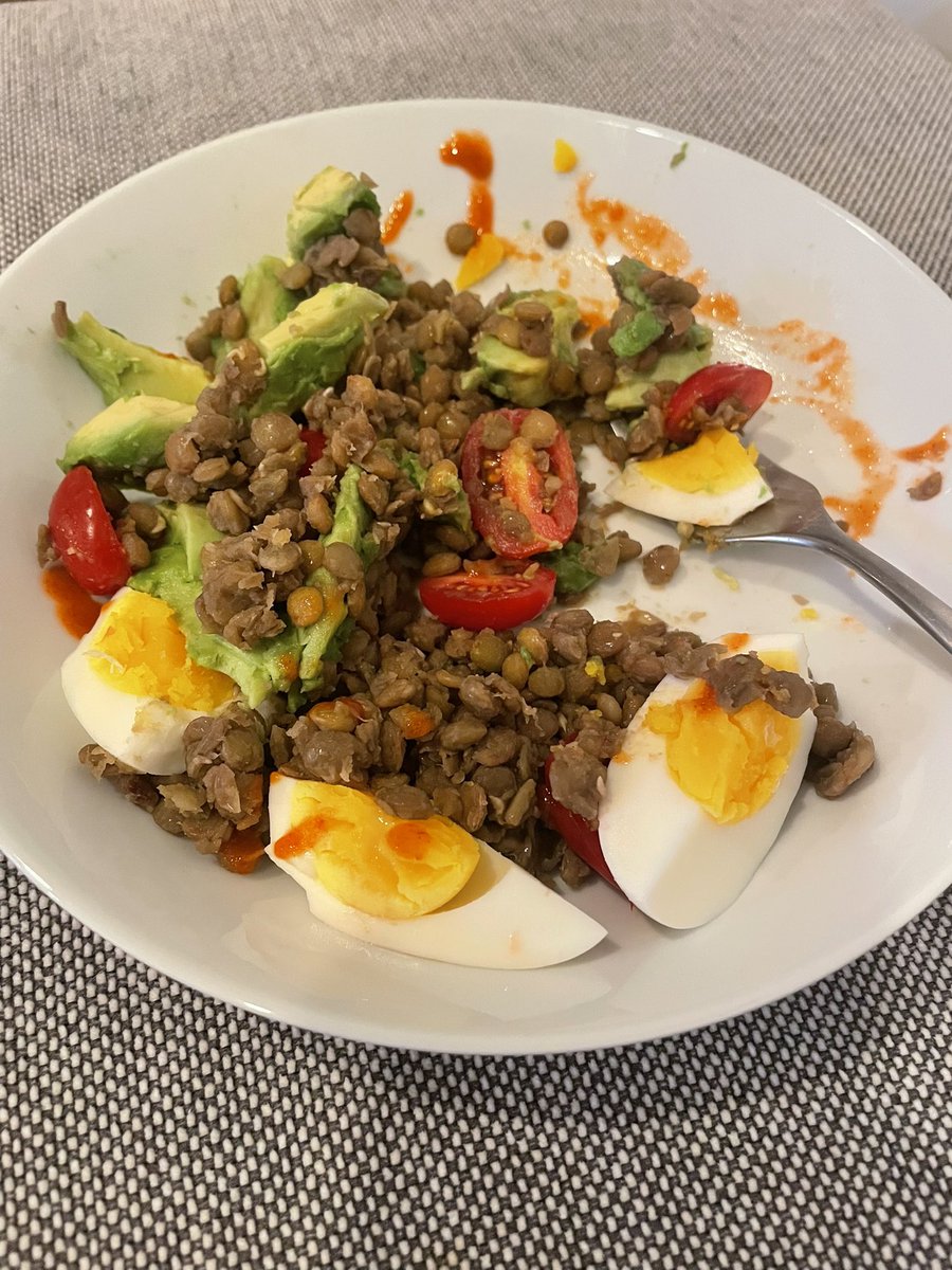 spookysag's tweet photo. Trying so hard to eat less processed food. Slop bowl https://t.co/sWlpXaF7Dt