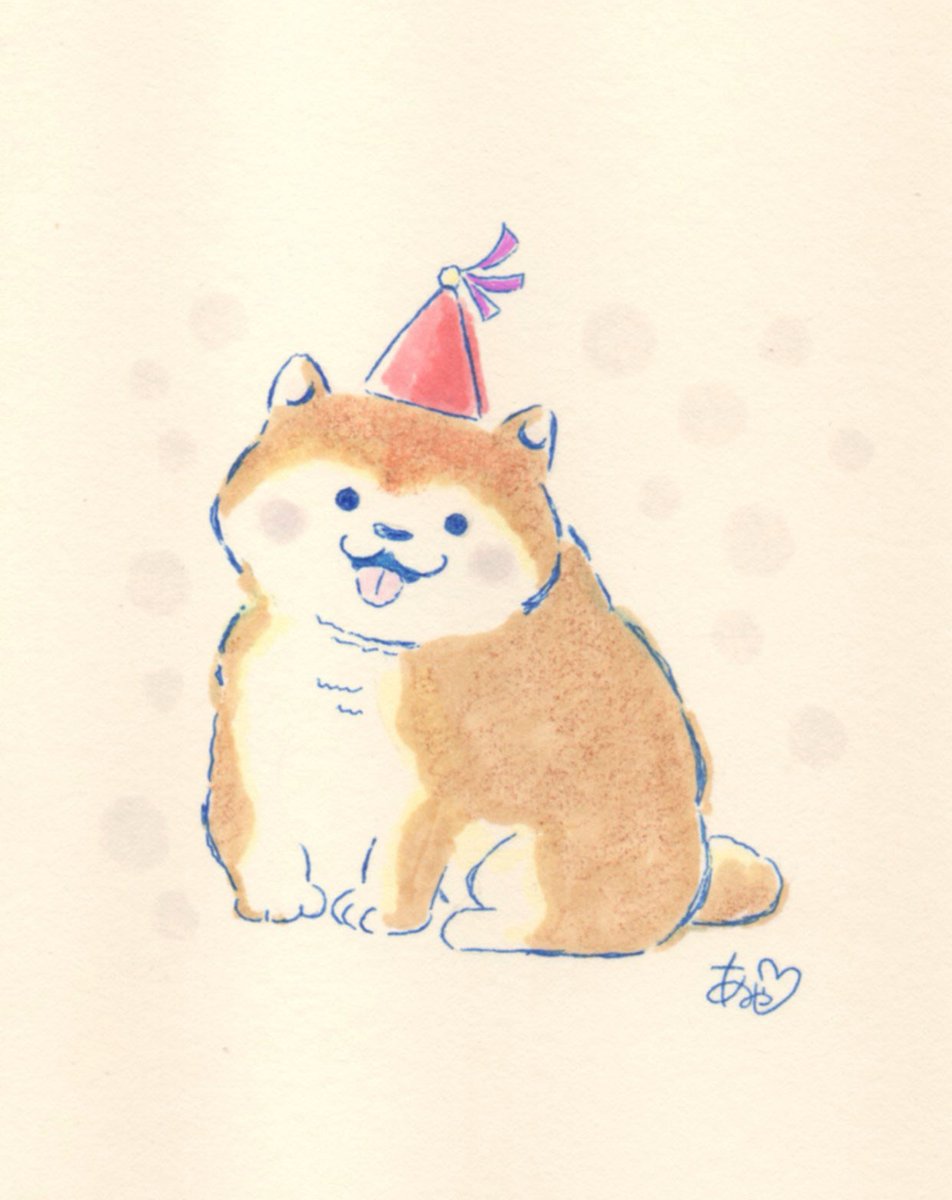 aaa_ayasaa's tweet photo. え!?今日ぼくが主役なの!?
#イラスト #イラストレーション #アナログイラスト #柴犬 #illustration https://t.co/rM6hk9tIQV